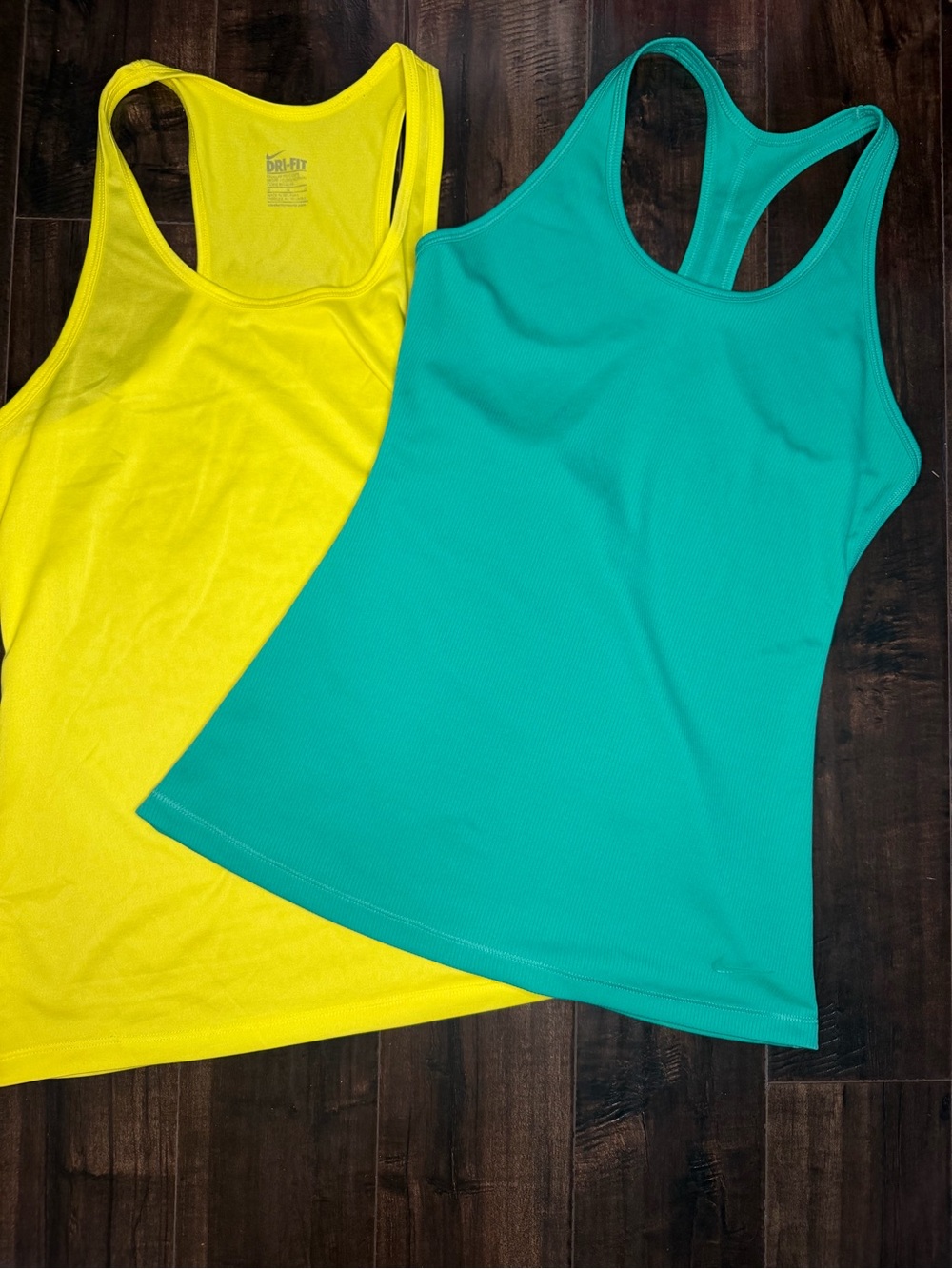 BUNDLE (2) Nike Dri-FIT Racerback Workout Tank Tops- M
